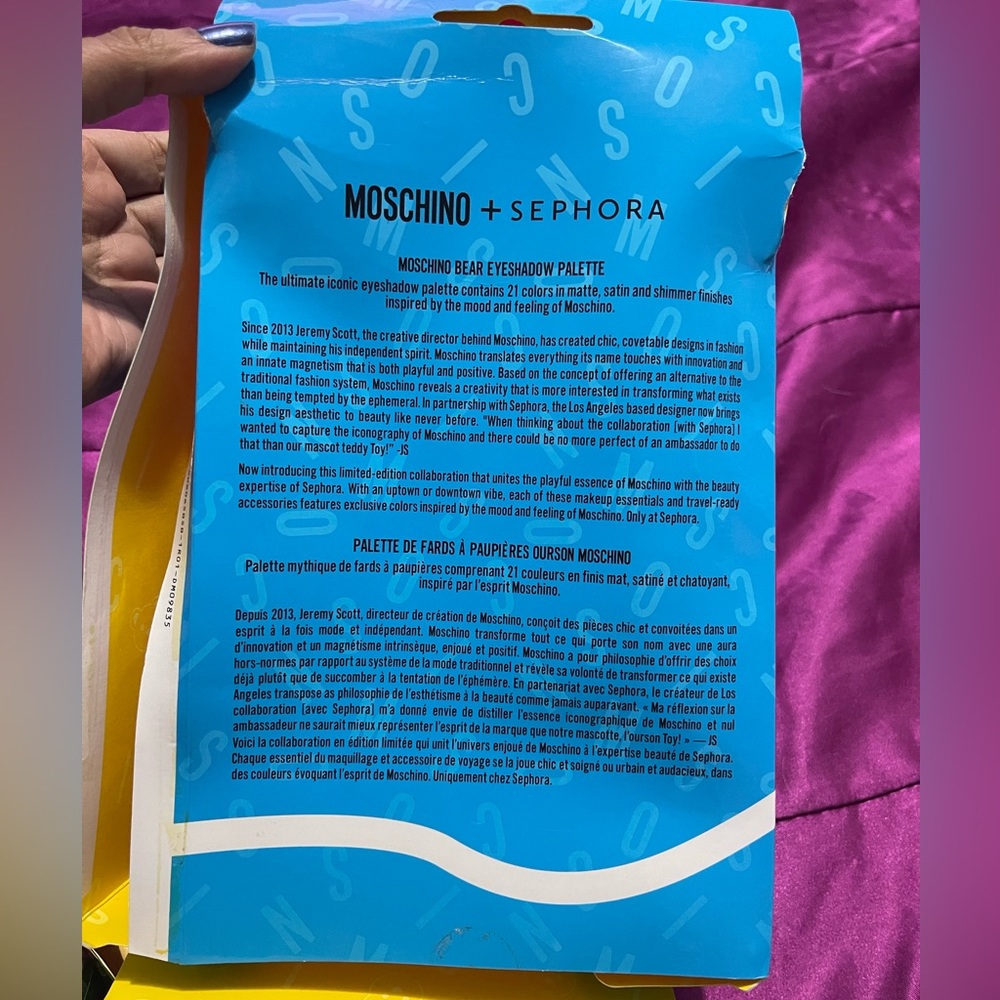 Sephora and Moschino Eyeshadow Palette. - Picture 8 of 11
